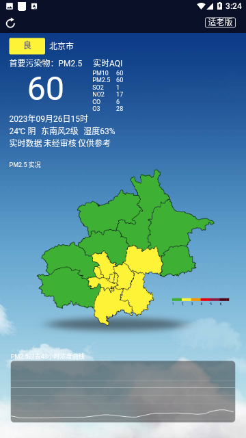 北京空气质量截图2