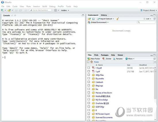 RStudio截图2