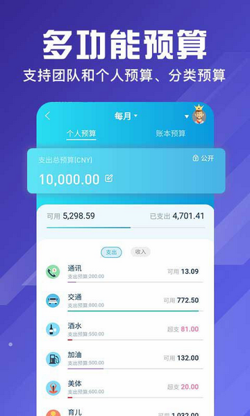 百事AA记账截图2