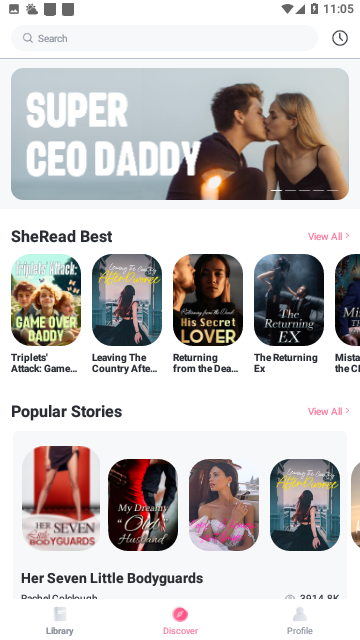 SheRead英文小说截图2