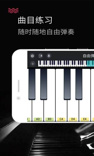 模拟钢琴键盘截图3