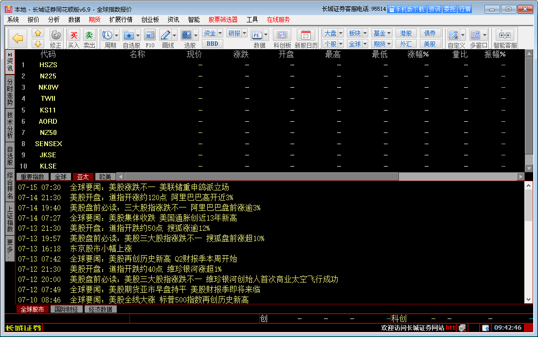 长城证券同花顺版截图1