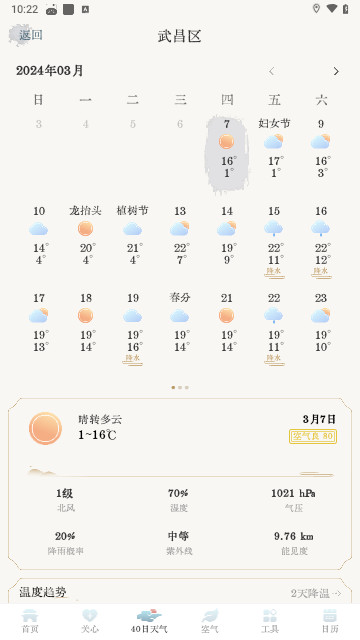 轻雨天气截图1
