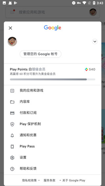谷歌框架截图2