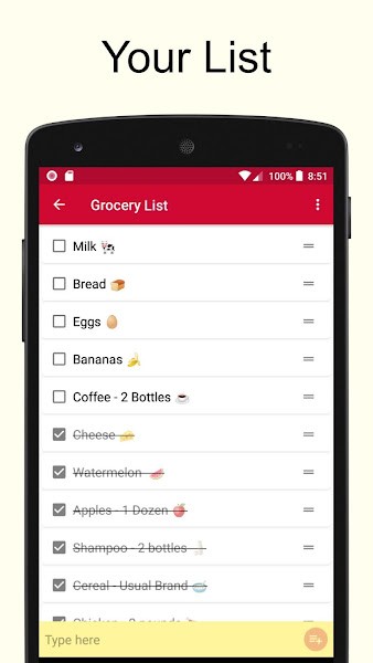 ShoppingList截图1