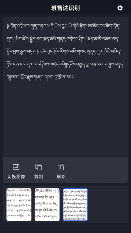 班智达识别截图3
