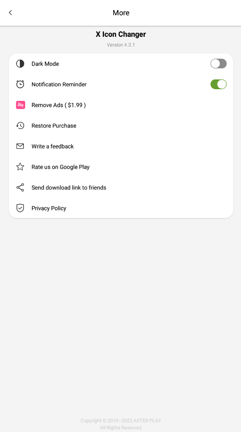 XIconChangerapp截图1