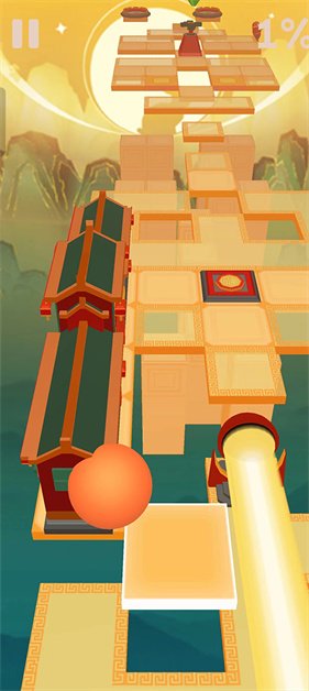 滚动的天空玉兔祥云