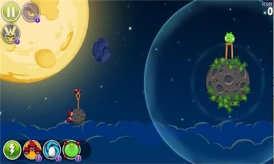 愤怒的小鸟太空版截图2